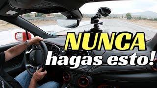 JAMÁS hagas esto en carretera o autopista.. | Velocidad Total