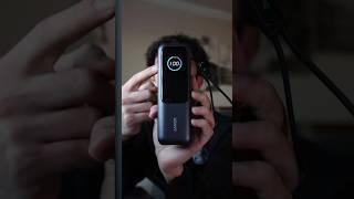 This 165W power bank by Anker doesn’t require any cords to charge it
