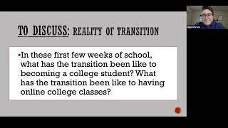 College Transitions 101