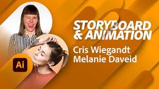 Storyboarding und Animation mit Cris Wiegandt & Melanie Daveid | Adobe Live