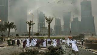 The World is in shock! Doomsday storm hits Dubai and Sharjah!