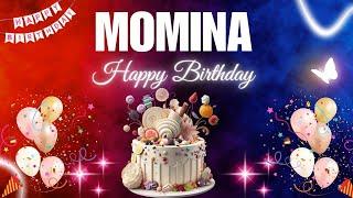 MOMINA Happy Birthday Song | MOMINA Name Meaning #birthday #happybirthdaysong #momina