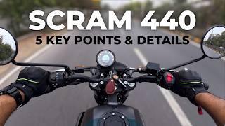 Should You Buy New Scram 440 | 5 Key Points & Details | Motorxone