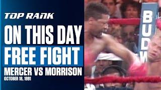 No Mercy! Ray Mercer Viciously Knocks Out Tommy Morrison | ON THIS DAY FREE FIGHT