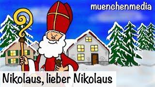 ⭐️  Nikolaus, lieber Nikolaus - Weihnachtslieder - Kinderlieder deutsch - muenchenmedia