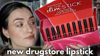 Essence THE SLIM STICK Review + Lip Swatches | NEW Drugstore Lipstick *plus* extended bloops