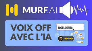 Créer une VOIX OFF avec l'IA : Tuto MURF.AI
