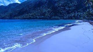 Olas del Mar Caribe en la Noche para Dormir - Mézclalos con Tu Música Relajante