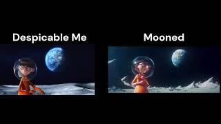 Despicable Me vs Mooned Vector