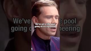 Connor Trinneer didn’t know about the warp core. Was that gonna stop him being Chief Engineer? No.