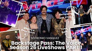 ROAD TO WINNING!!! Part 1 | Backstage Pass - Sofronio Vasquez | NBC The Voice Season 26