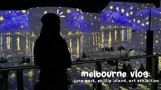 exploring melbourne: philip island, luna park, the lume, and more! | travel vlog 