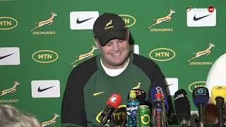 Rassie Erasmus names his Springbok team to face Ireland | Press Conference