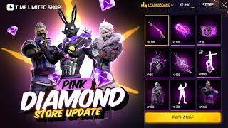 Ob45 New Pink Diamond Store In Free Fire| New Event Free Fire Bangladesh Server| Free Fire New Event