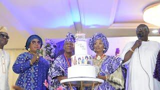 ACTRESS PEJU AJIBOYE PARENTS 80TH & 70TH BIRTHDAY PARTY RECEPTION IN IBADAN