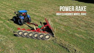 ENOROSSI Power Rake high clearance wheel rake