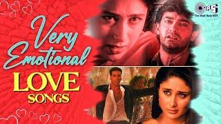 Very Emotional Love Songs | Bollywood 90's Sad Love Songs | 90's Dard Bhare Geet | Sad Love Songs