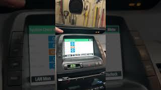 How to check the 12V battery voltage on a 2nd Gen Prius without getting out of the car!