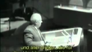 Выступление Хрущева в ООН. Хрущев, как оратор.