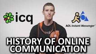 The History of Online Communication