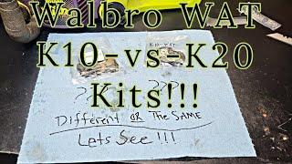 Walbro K20 vs K10 WAT Carb Kit Difference!!