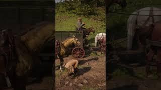 Wagon Rob With Uncle #rdr2 #spdxstreamgaming #shortvideo