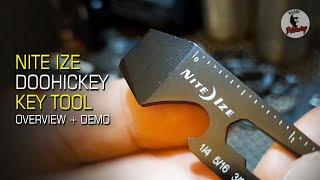 Carabiner Multitool Keychain | Nite-Ize Doohickey 6 in 1 | Overview + Demo