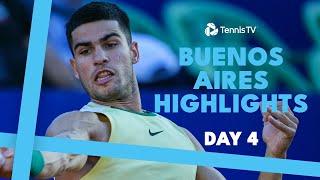 2023 Finalists Alcaraz, Norrie Open Campaigns | Buenos Aires 2024 Highlights Day 4