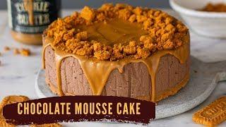 How to make the best Chocolate Mousse Cake | Eggless & without oven | simple, no bake