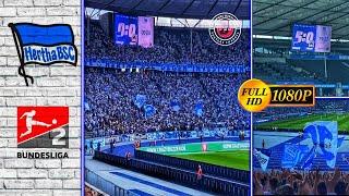  HERTHA BSC FANS ATMOSPHERE IN OLYMPIASTADION • Hertha Berlin vs Greuther Furth 5 vs 0