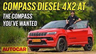 Jeep Compass 4x2 AT review - 2WD diesel now with an automatic gearbox | First Drive | Autocar India