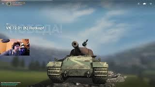 ТАНК VK 72 01 K С НОВЫМИ РАСХОДНИКАМИ В ОБНОВЛЕНИИ 8.9 ● WoT Blitz