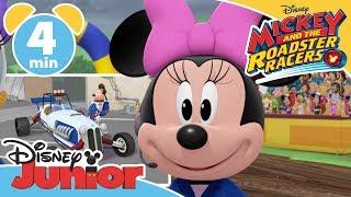 Mickey and the Roadster Racers |  Mud Bowl Race  - Magical Moment | Disney Junior UK