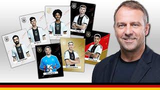 Wen nimmt Hansi mit zur WM? | Panini DFB Sticker-Set 2022 (mit Parallels)