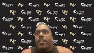 Wake Forest Football post-UNC Press Conference