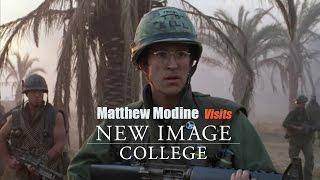 Matthew Modine Visits New Image College