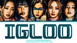 [KARAOKE]KISS OF LIFE "Igloo" (5 Members) Lyrics|You As A Member