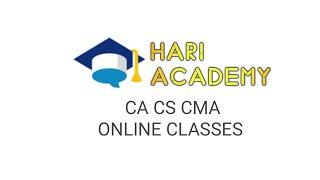 Hari Academy  ( CA CS CMA ) OnLine Classes | Advt. || Multimedia  ||