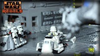 LEGO Star Wars Rebels - Stormtrooper/Empire Base on Kuat 2 MOC Build (HUGE)