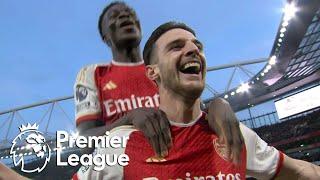 Declan Rice heads Arsenal in front of Brentford | Premier League | NBC Sports