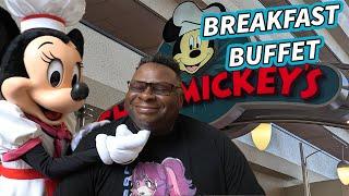 Chef Mickey's breakfast BUFFET IS BACK at Disney World food review