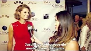 Stana Katic fala sobre CBGB para a PopStop TV - Legendado