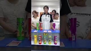 薯片配对大挑战！在家就能玩 #funny #搞笑 #亲子 #家庭  #给孩子们 #challenge