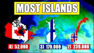 6 Solid Minutes of Useless Geography Facts (Islands)!