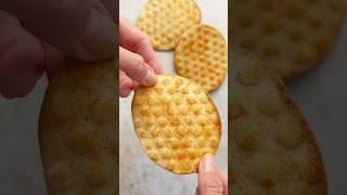 Masher toast chips are WILDLY good (and so easy)!