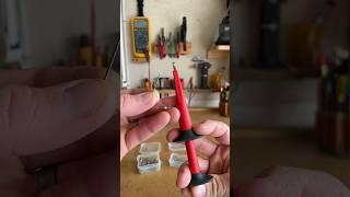 $0.04 backpin probe - money saving tip from the sewing store #mechanic #multimeter