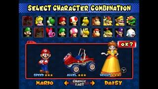 Mario Kart: Double Dash!! (GC) Star Cup 150cc (Mario & Daisy)
