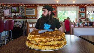 OVER 1,000 PEOPLE HAVE FAILED THIS PANCAKE CHALLENGE IN VERMONT | BeardMeatsFood