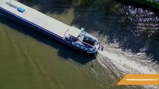 Binnenvaartschip Adelante op het Amsterdam Rijnkanaal | Binnenvaart