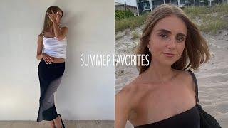 summer favorites 2022 | fashion & beauty